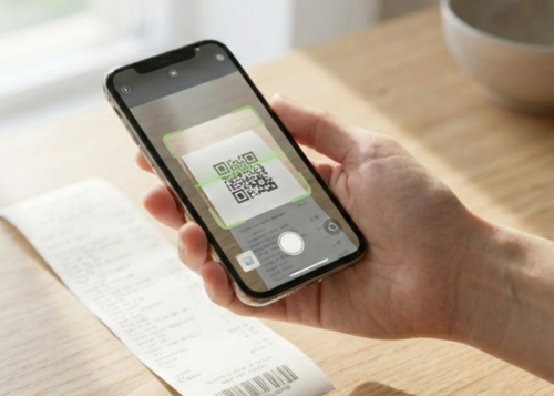 Сканировать чеки для получения кэшбэка