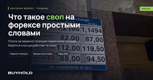 Своп на форексе: что это простыми словами