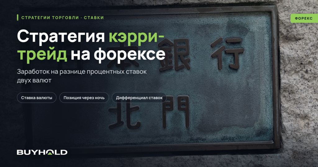 Стратегия кэрри-трейд на форексе