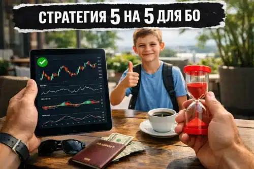 Стратегия 5 на 5 для БО