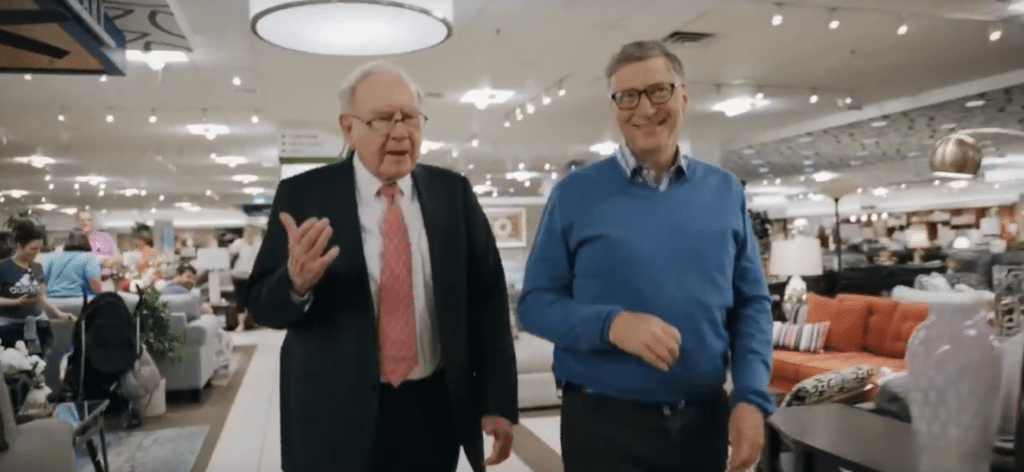 Билл Гейтс и Уоррен Баффет