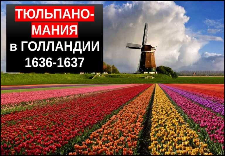 Тюльпаномания в Голландии