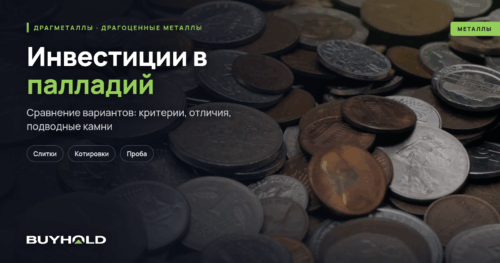 Инвестиции в палладий: ТОП-5 вариантов + руководство для инвестора