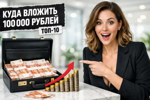 куда вложить 100000 рублей