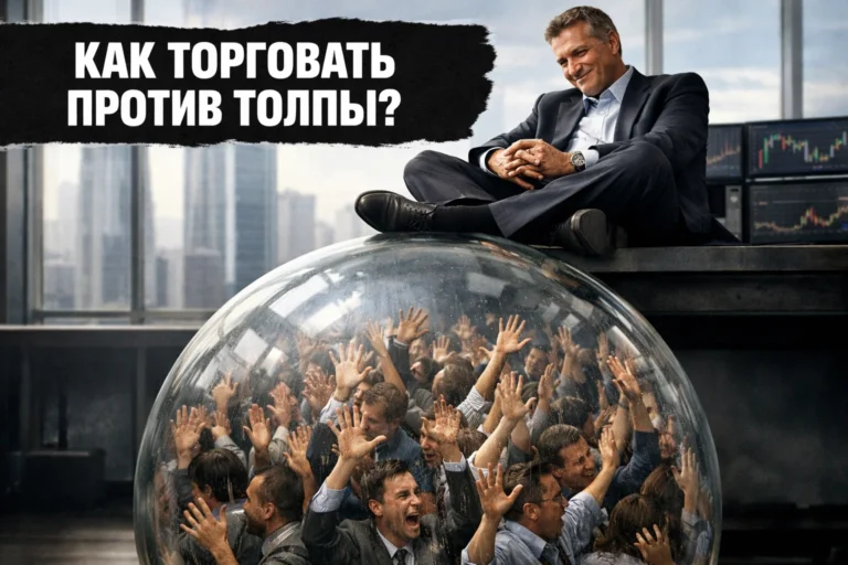 Как торговать против толпы? Прибыльный трейдинг на «опыте»