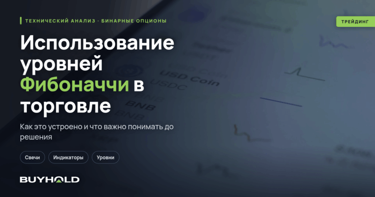 Использование уровней Фибоначчи в торговле бинарными опционами