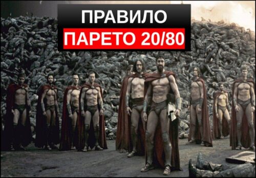 правило парето 80 20