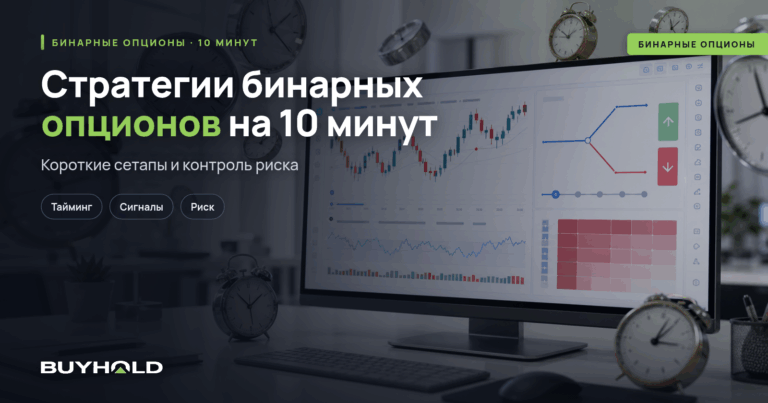Стратегии для бинарных опционов на 10 минут. ТОП-7 методик торговли