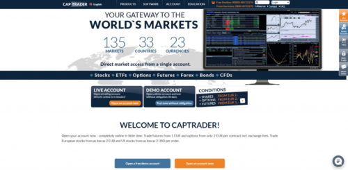 captrader | зарубежные брокеры акций
