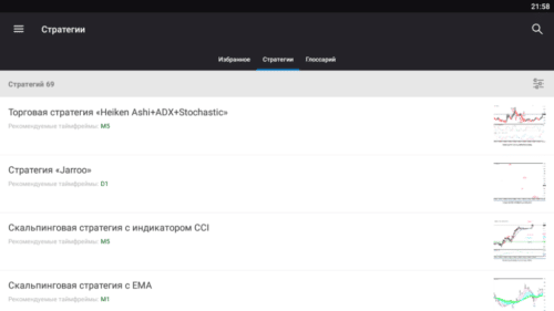 приложение стратегии для бинарных опционов