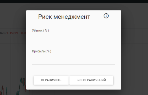 рискменеджмент у брокера бинарных опционов