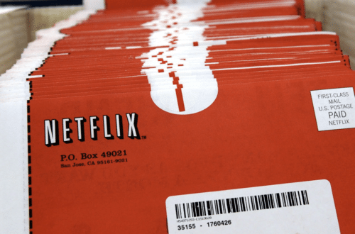 DVD диски Netflix