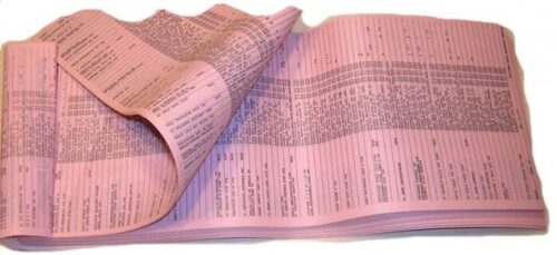 Розовые листы или Pink Sheets