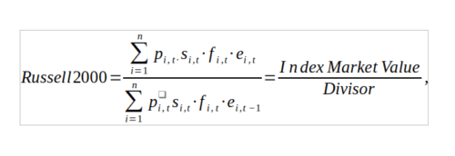Методика расчета Расселл 2000