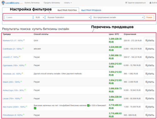 отдельный вариант покупки криптовалюты