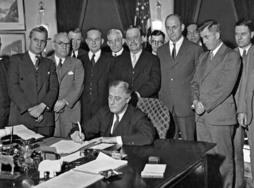 Новый курс Рузвельта и выход из кризиса