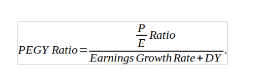 PEGY Ratio