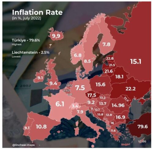 инфляция в европе