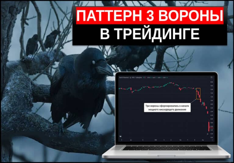 паттерн 3 черные вороны