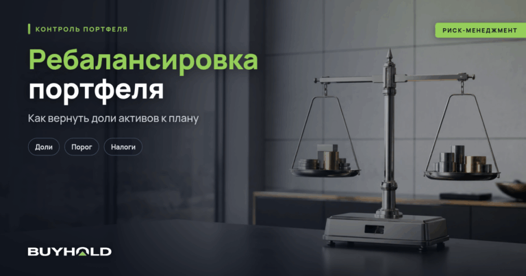 Ребалансировка портфеля: как вернуть доли активов к плану