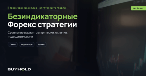 Безиндикаторные Форекс стратегии — ТОП-6