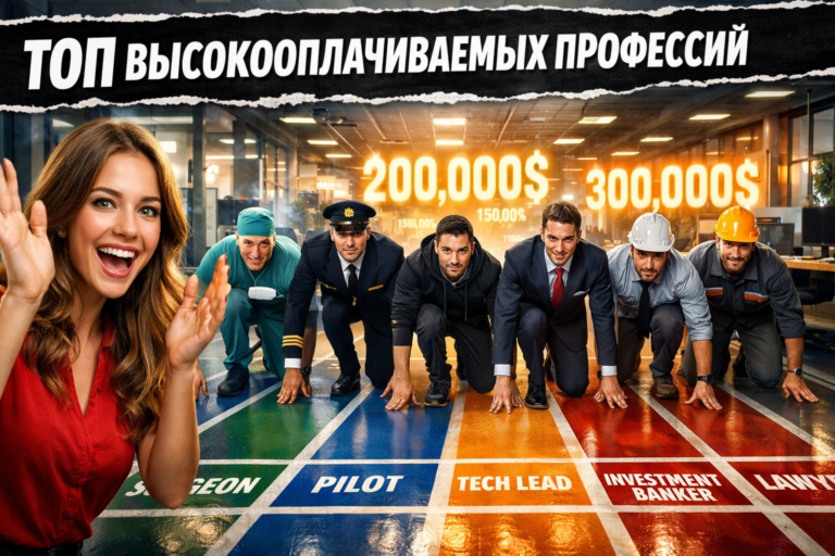 ТОП-15 самых высокооплачиваемых профессий в мире