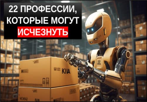 22 профессии которые могут исчезнуть из-за ии
