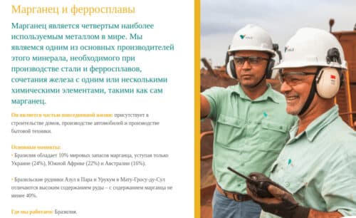 добыча марганца