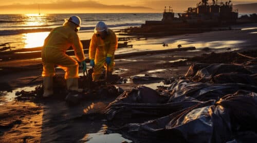 разлив нефти