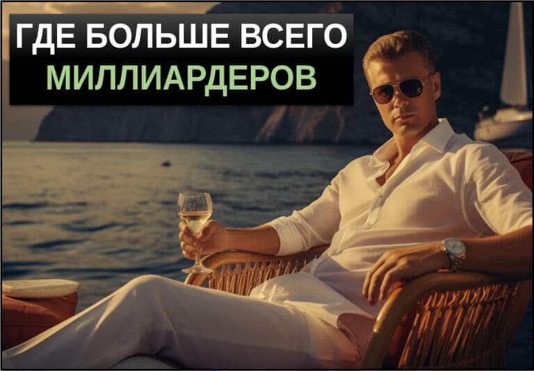 топ стран с самым большим количеством миллиардеров