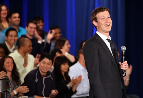 цукерберг выступает