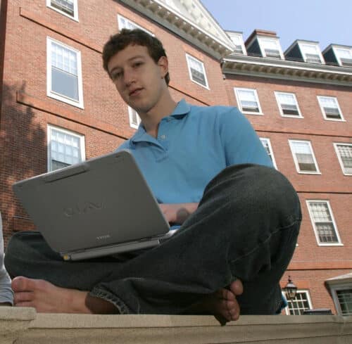 марк цукерберг в гарварде