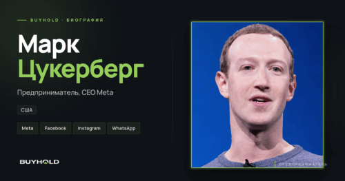 Марк Цукерберг — биография на BUYHOLD