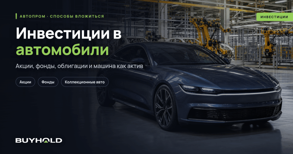 Инвестиции в автомобили — способы вложиться в автопром