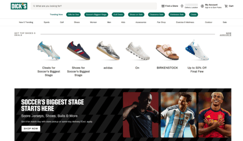 официальный сайт Dick's Sporting Goods