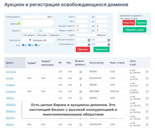 Заработок на доменных именах