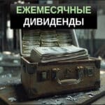 акции с ежемесячныи дивидендами