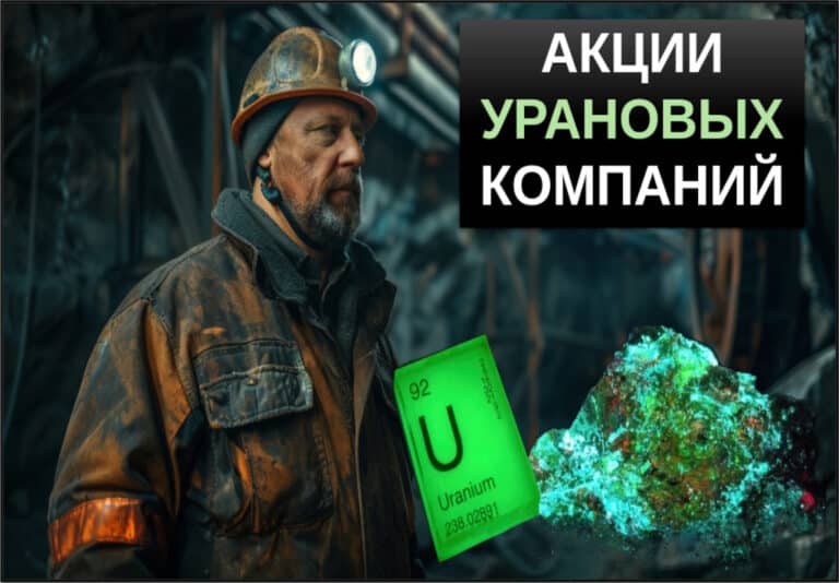 ТОП-7 акций урановых компаний
