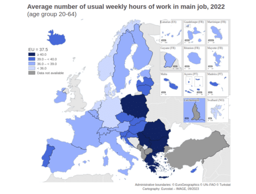 страны с самым коротким рабочим временем