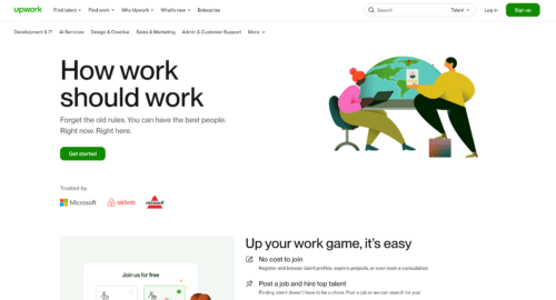 лучшая зарубежная биржа фриланса