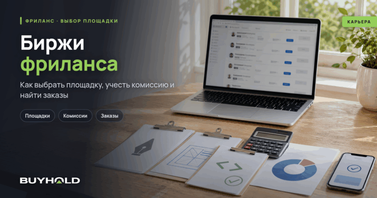 Биржи фриланса: как выбрать площадку, сколько она забирает и где брать заказы
