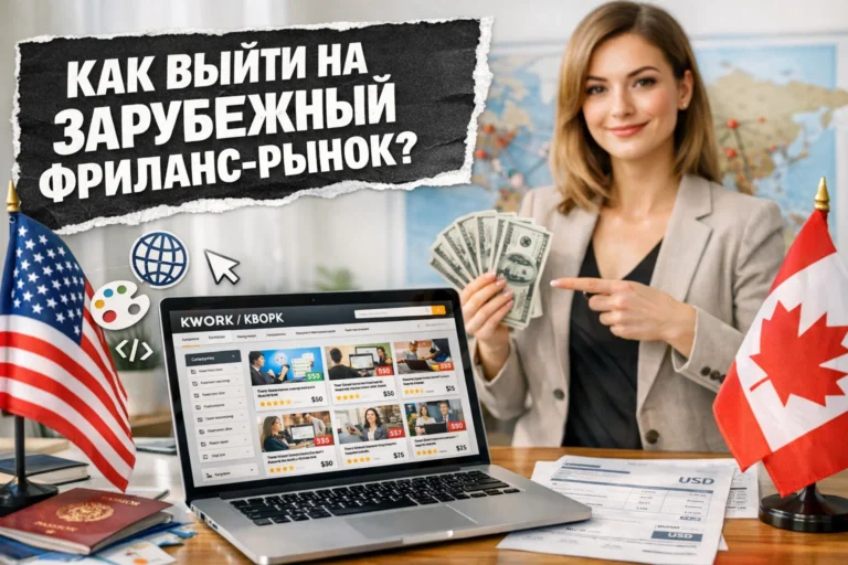 Как выйти на зарубежный фриланс-рынок?