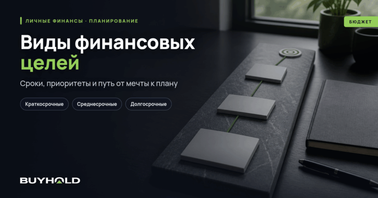 Виды финансовых целей и как довести их до результата