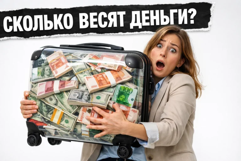 Сколько весят деньги?