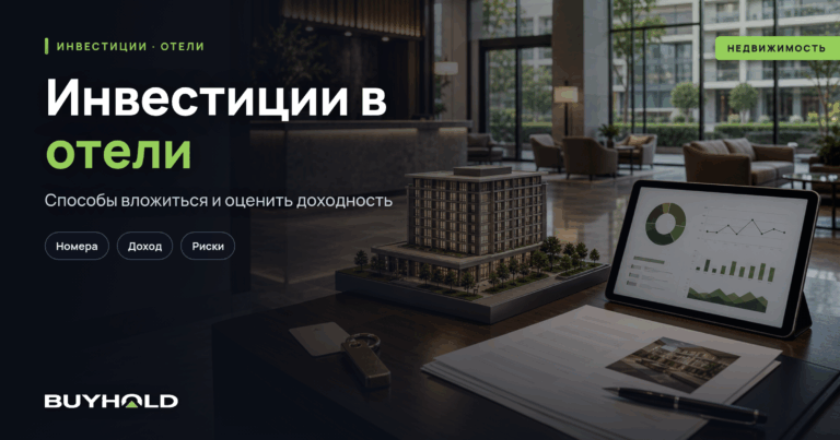 Инвестиции в отели, способы вложиться и реальная доходность