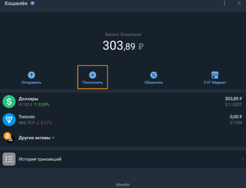 купить биткоин в телеграм