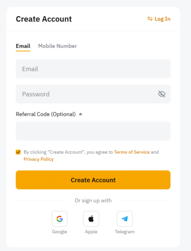 регистрация в байбит