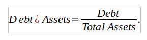 Debt to Assets Ratio