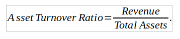 Asset Turnover Ratio