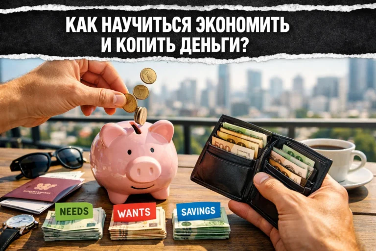 Как научиться экономить и копить деньги? 26 советов